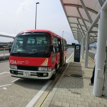 掛川駅行きシャトルバス