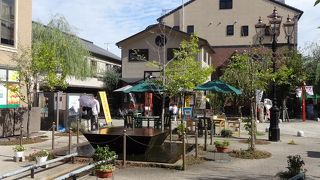 夢京橋キャッスルロードの折り返し点