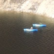ならまた湖ではカヌーもできます
