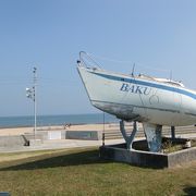 行橋の海水浴場