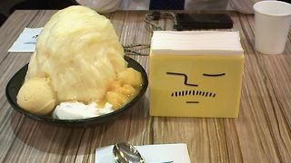 日本進出の話題のかき氷