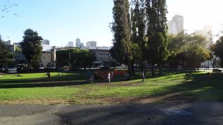 のどかな公園です。