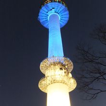 ライトアップされてきれい