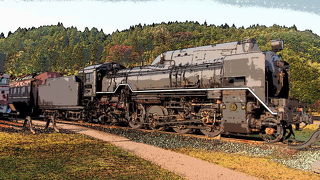 ぐんま　もみじの時期の碓氷峠（うすいとうげ）・鉄道文化むら　2015秋