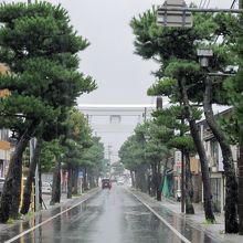 神門通りから見た大鳥居