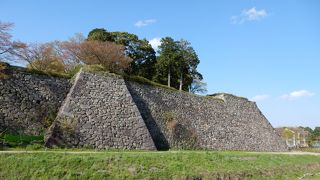 見事な高石垣と、しっかり残っている馬出が見逃せません。