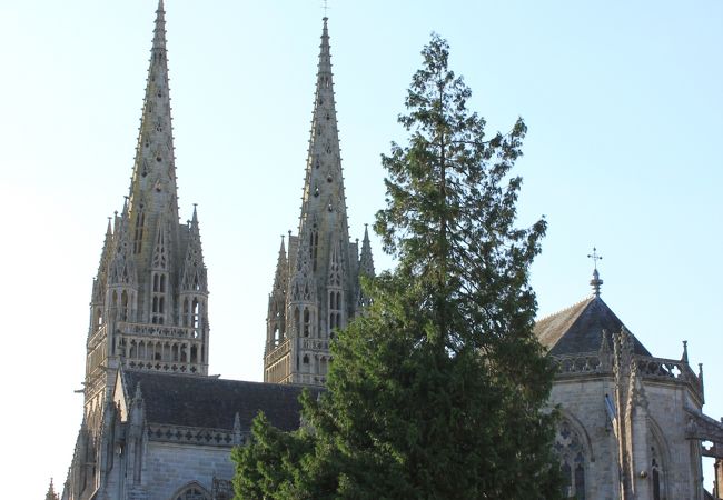 ステンドグラスが美しい大聖堂