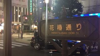 銀座らしい落ち着いた通り