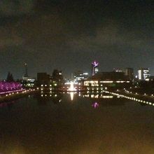 天門橋の真ん中から撮った景色です。