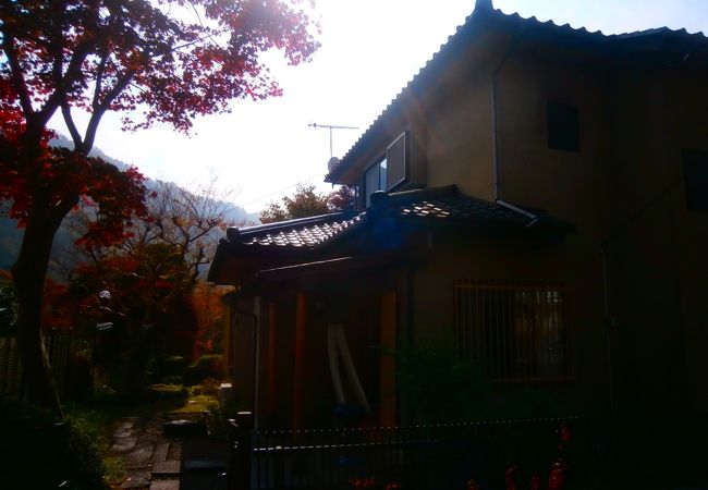 大通りから一本入ったところ