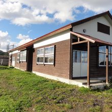 校舎の裏側です。