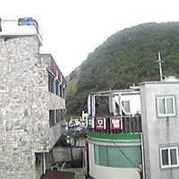 部屋の窓からの景色