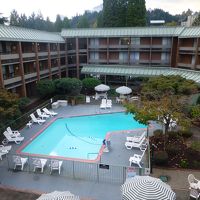 中庭の景色はむしろ良い