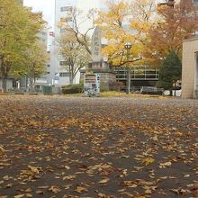 周辺の紅葉が美しい