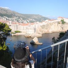 ここから旧市街を臨む。