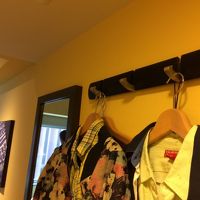 クローゼットなんてありません。バスルームは入るのもひと苦労