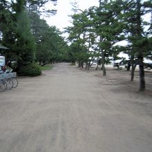 天橋立海水浴場入口