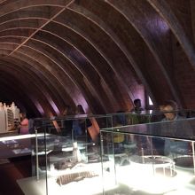 展示室には模型等もたくさんありました