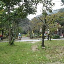 桃太郎公園で撮影