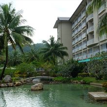 マラカル島にあるパラオ・ロイヤル・リゾート。