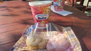 かわゆい☆ダッフィーのスイーツで一休み(^^♪