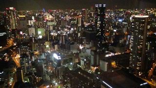 夜景がとても綺麗です