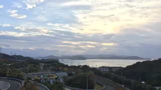 淡路南PA:夕陽が綺麗なPA