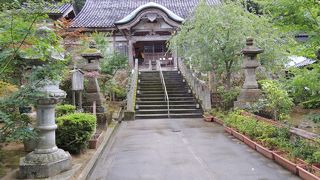 緑多き寺院