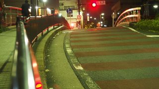 夜の紅葉坂を歩いて見ました。