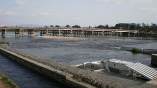 景色を眺めながら休憩