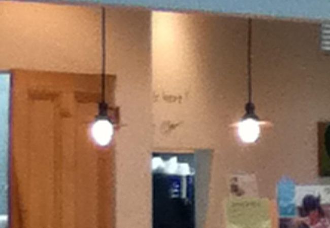 素朴なドーナッツですが。