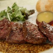 牛ハラミステーキが美味しいビストロランチ＠赤坂