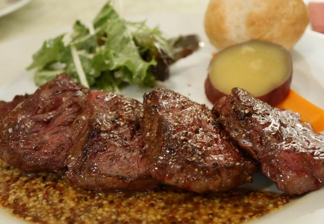 牛ハラミステーキが美味しいビストロランチ＠赤坂