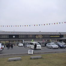 道の駅の全景