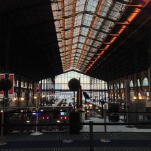パリ北駅、1st Floorからの風景