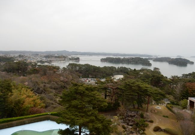 美味しい洋風海鮮料理、景色はもちろん絶景