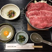 牛鍋定食