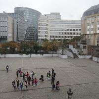 ２階の部屋から