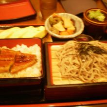 うな重とおそば