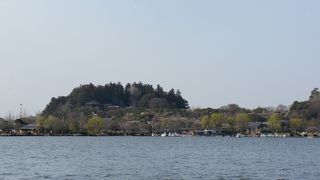かつては水戸駅も千波湖でした。