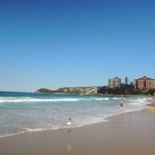 海も綺麗です。