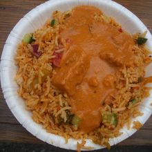 今回美味しい！と思った唯一のやつ　野菜ビリヤニチーズカレー