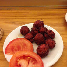 チョリソーのフライ