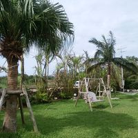 芝生のきれいな庭