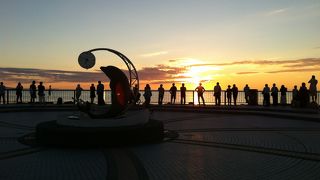 サンセットがきれいでした