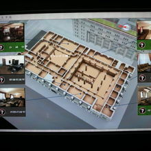 明治生命館の歴史を示す２階が、公開されていて、見学できます。