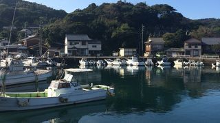 穏やかな漁港です