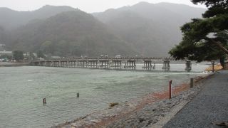 嵐山観光の名所です