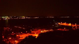 江ノ島から眺めるヨットハーバー