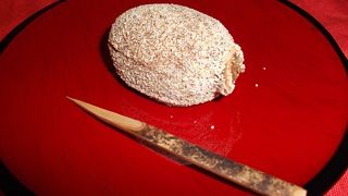 市田柿と栗きんとんのコラボ！